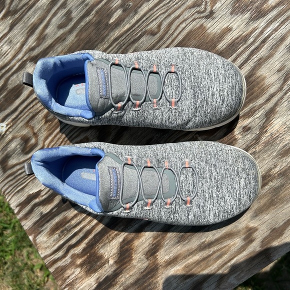 Skechers Women's Summits Quick Getaway Grey Memory Foam Sneakers Shoe Size 7 - Picture 3 of 13